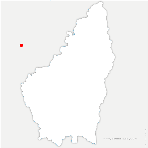 carte de localisation de Septème