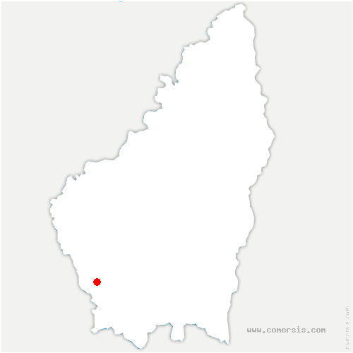 carte de localisation de Solérieux