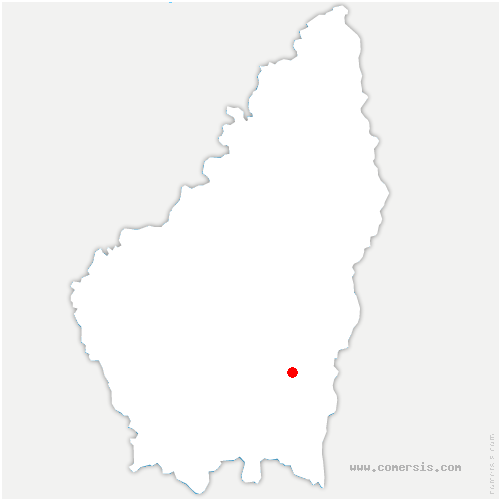 carte de localisation de Valvignères
