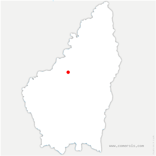 carte de localisation de Vazeilles-Limandre