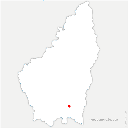carte de localisation de Vercoiran