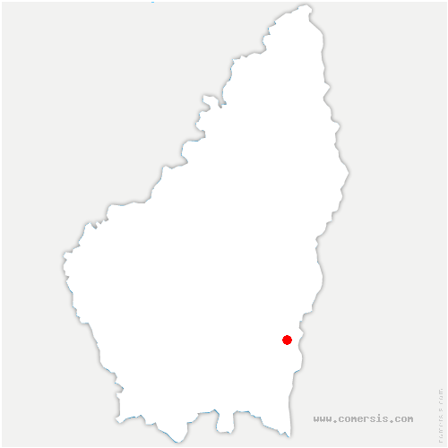 carte de localisation de Viviers