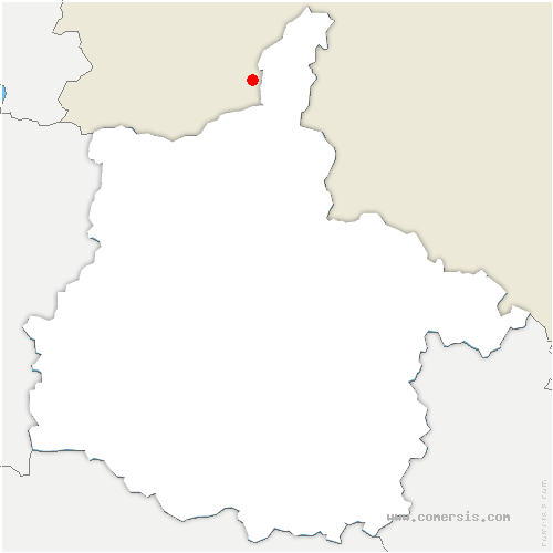 carte de localisation de Baâlon