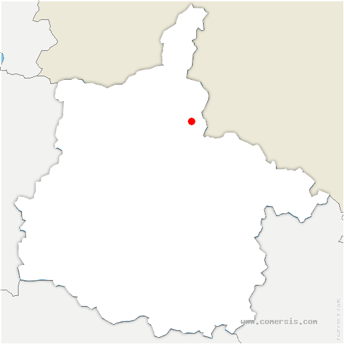 carte de localisation de Bogny-sur-Meuse