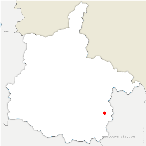 carte de localisation de Buzancy