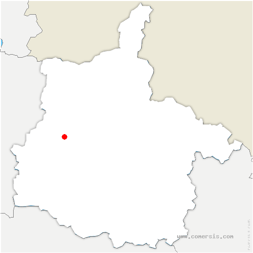 carte de localisation de Draize