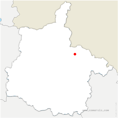 carte de localisation de Floing