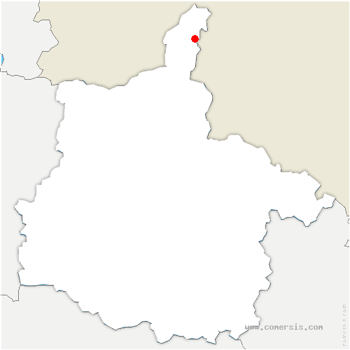 carte de localisation de Landrichamps