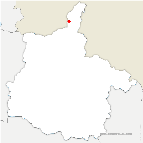 carte de localisation de Louppy-sur-Loison