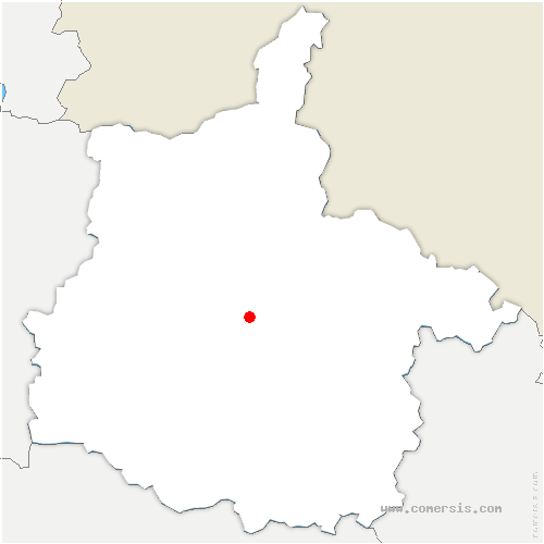 carte de localisation de Mazerny