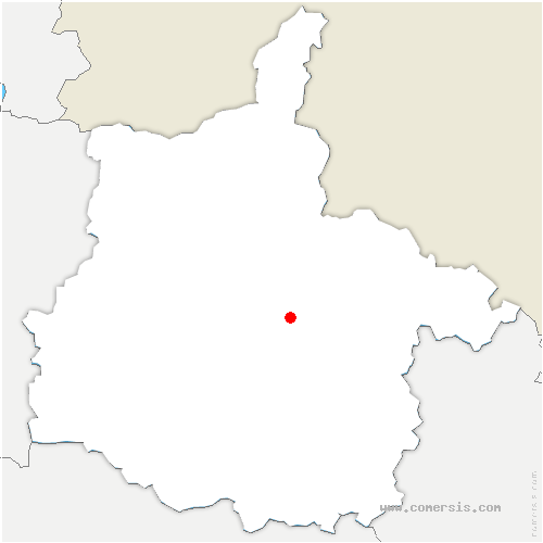 carte de localisation d'Omont