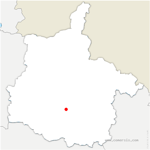 carte de localisation de Rilly-sur-Aisne