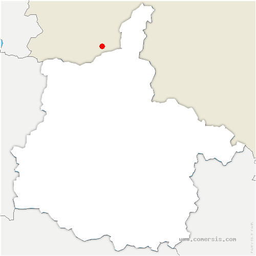 carte de localisation de Sassey-sur-Meuse