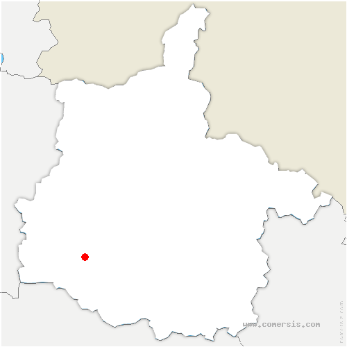 carte de localisation de Sault-lès-Rethel