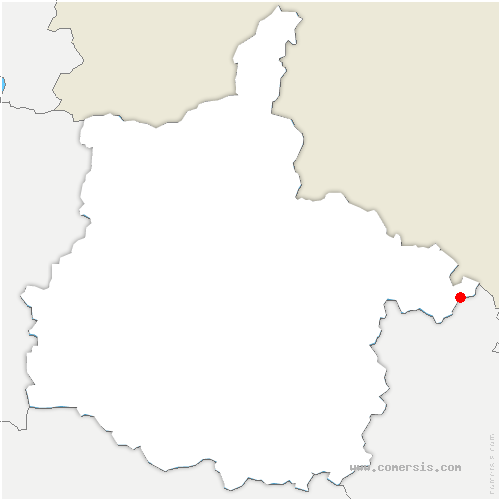 carte de localisation de Signy-Montlibert