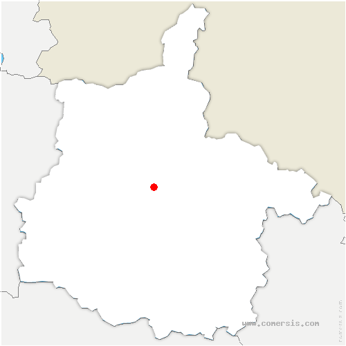 carte de localisation de Touligny