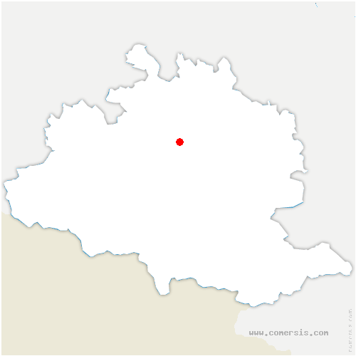 carte de localisation de Baulou