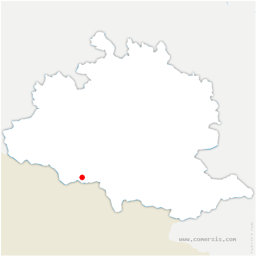 carte de localisation de Belvianes-et-Cavirac