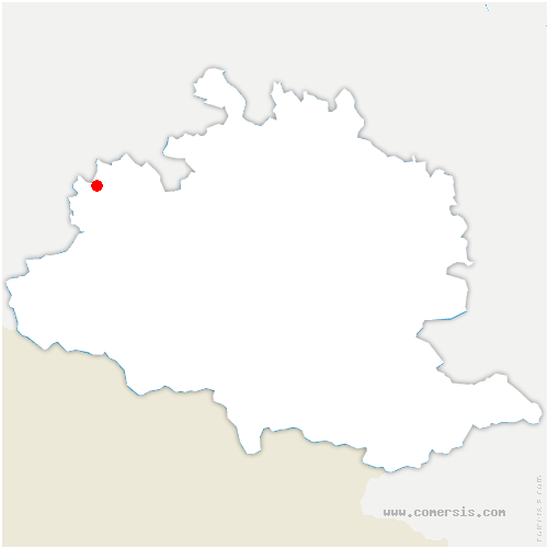 carte de localisation de Betchat