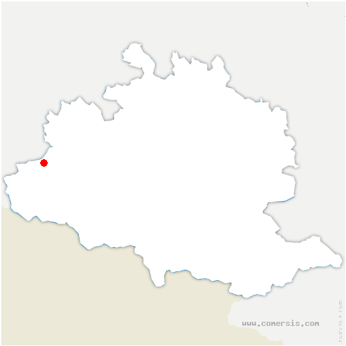 carte de localisation de Buzan