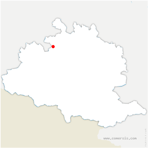 carte de localisation de Daumazan-sur-Arize