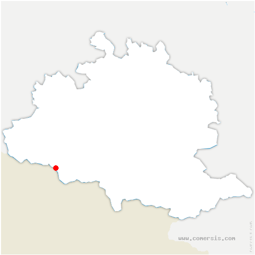 carte de localisation d'Espezel