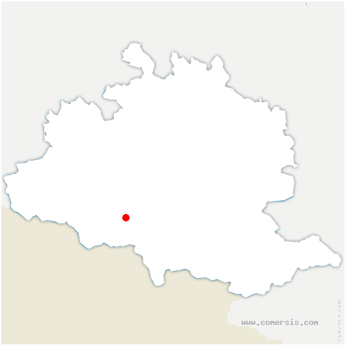 carte de localisation de Granès
