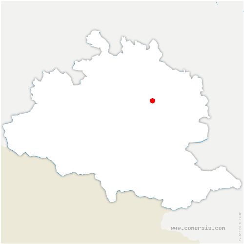 carte de localisation de Gudas