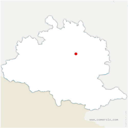 carte de localisation de Lagardelle-sur-Lèze