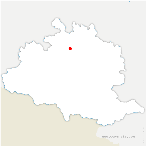 carte de localisation de Pailhès