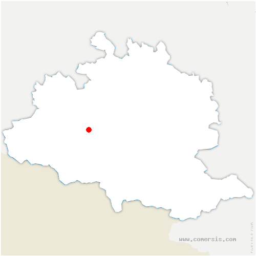 carte de localisation de Rivèrenert