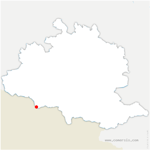 carte de localisation de Rodome