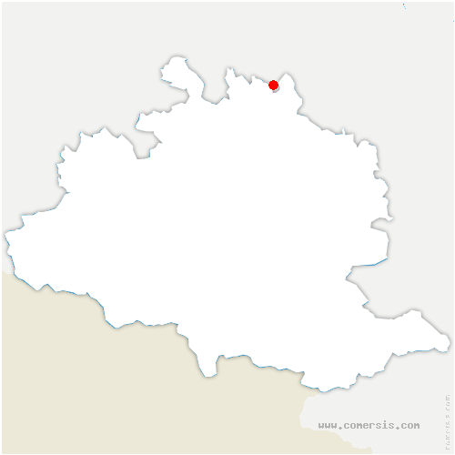 carte de localisation de Saverdun
