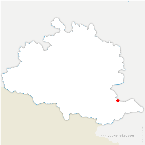 carte de localisation de Sorgeat