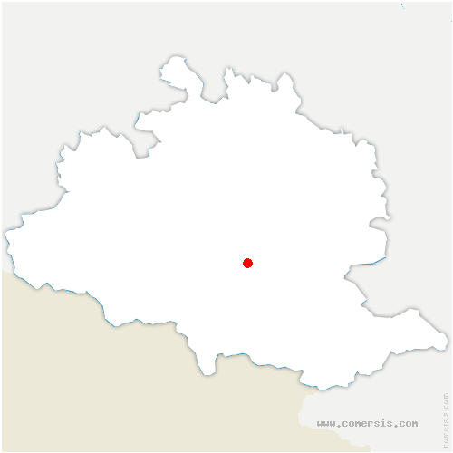carte de localisation de Surba