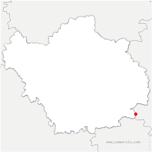 carte de localisation d'Ambrières