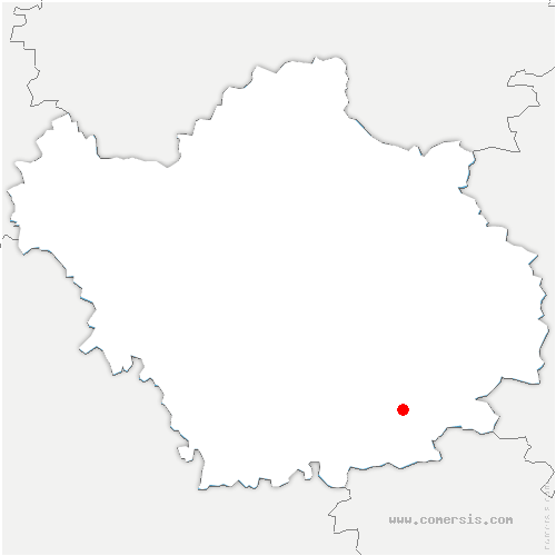 carte de localisation d'Arzillières-Neuville