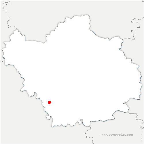 carte de localisation d'Auxon