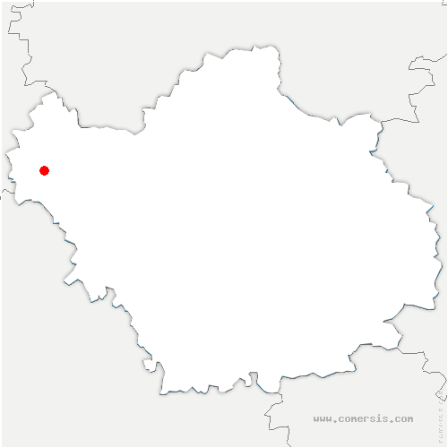 carte de localisation d'Avant-lès-Marcilly