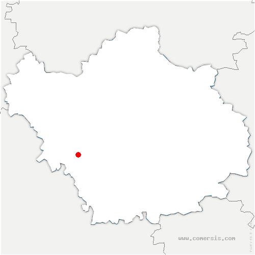 carte de localisation de Bannes