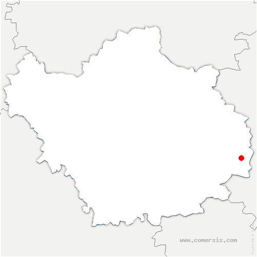 carte de localisation de Baroville