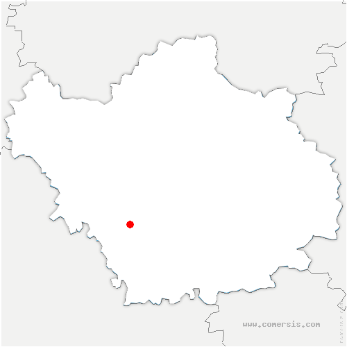 carte de localisation de Bercenay-en-Othe
