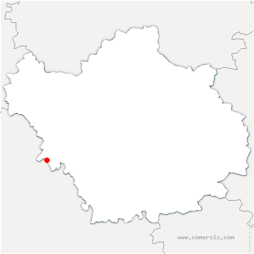carte de localisation de Bérulle