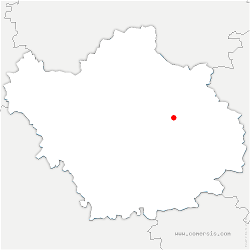 carte de localisation de Brévonnes