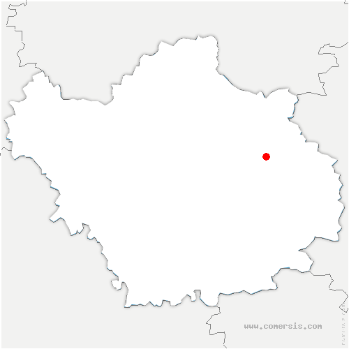 carte de localisation de Brienne-la-Vieille