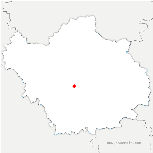 carte de localisation de Buchères