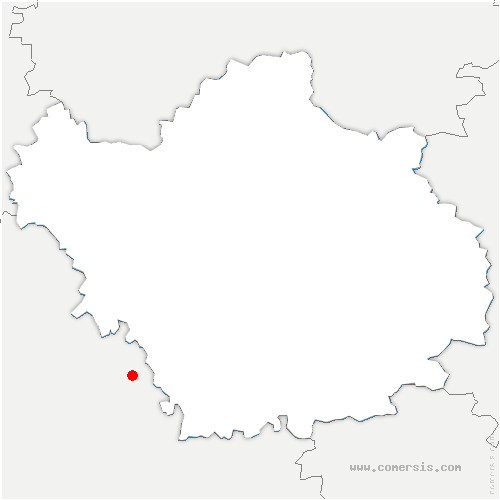 carte de localisation de la Chapelle-Lasson
