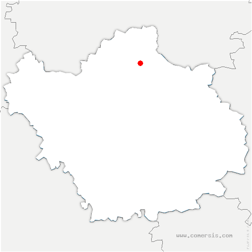 carte de localisation du Chêne