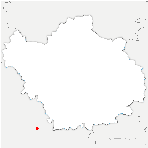 carte de localisation de Clesles