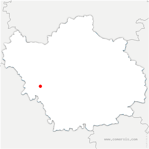 carte de localisation de Coizard-Joches